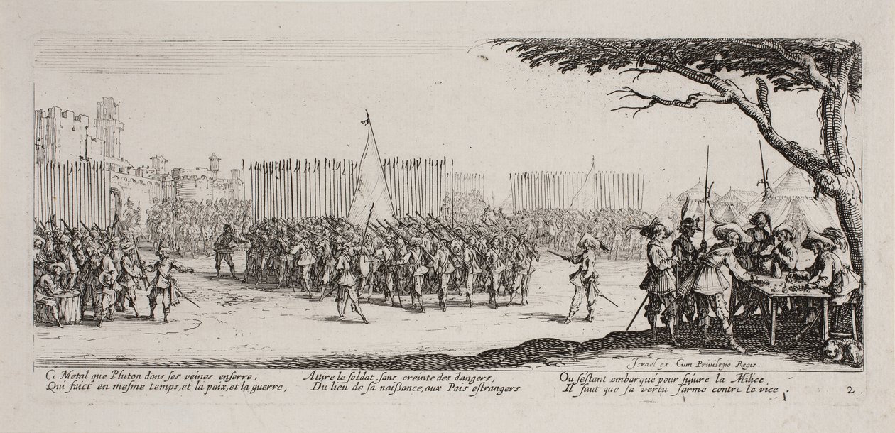 Savaşın Sefaletleri ve Talihsizlikleri (bıçak 2) by Jacques Callot