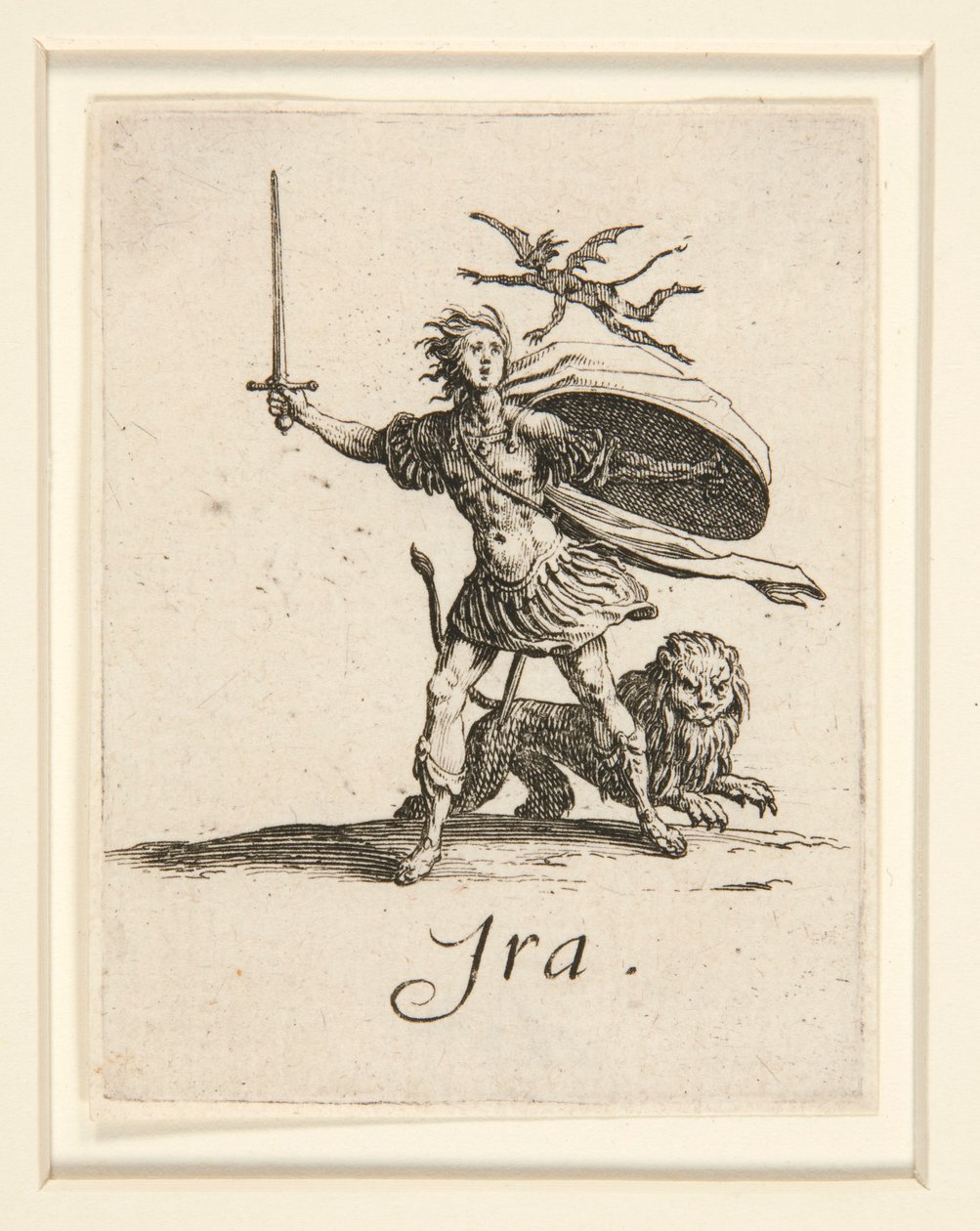 Yedi Ölümcül Günah: La Colere (Öfke) by Jacques Callot