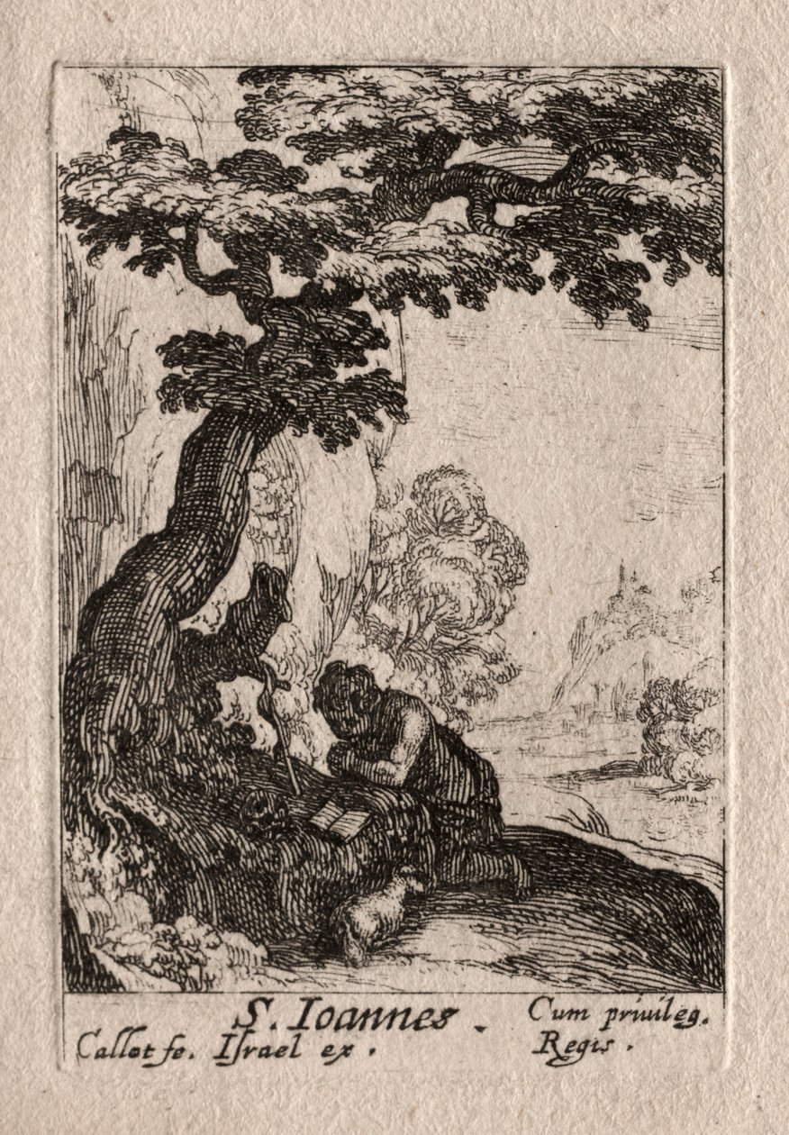 Tövbekarlar: St. Jean Baptiste by Jacques Callot