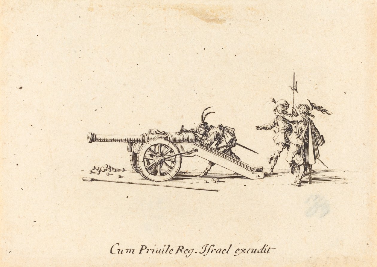 Topu Yükleme by Jacques Callot