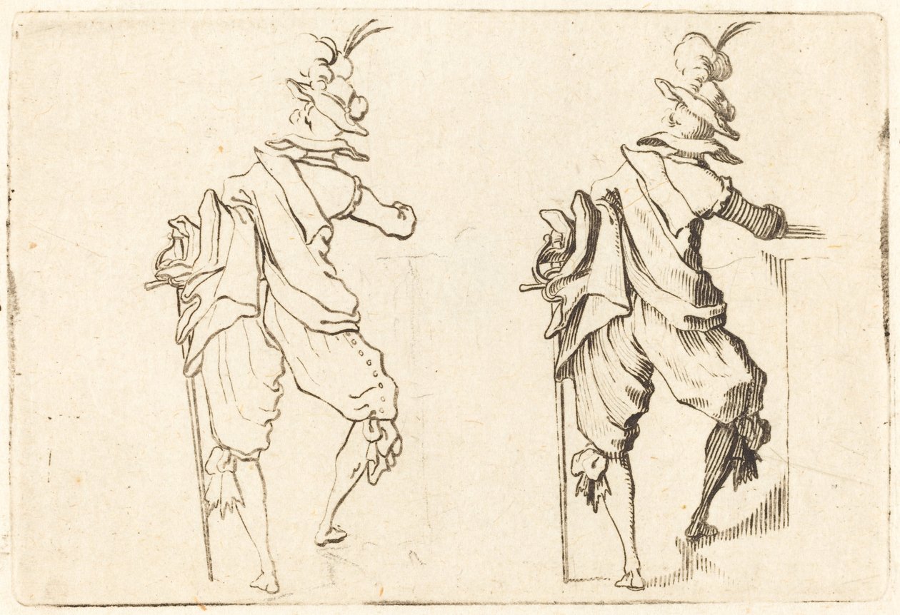 kılıçlı adam by Jacques Callot