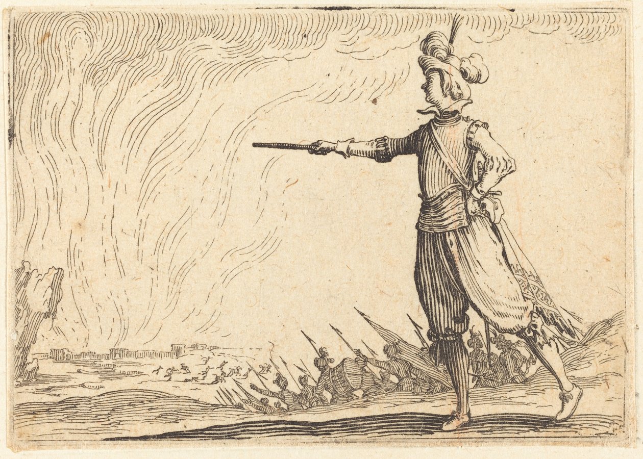 Yaya Askeri Komutan by Jacques Callot