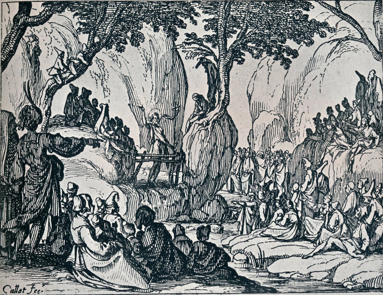 Hayır. -St. John Vaaz, 1635, 1924 by Jacques Callot