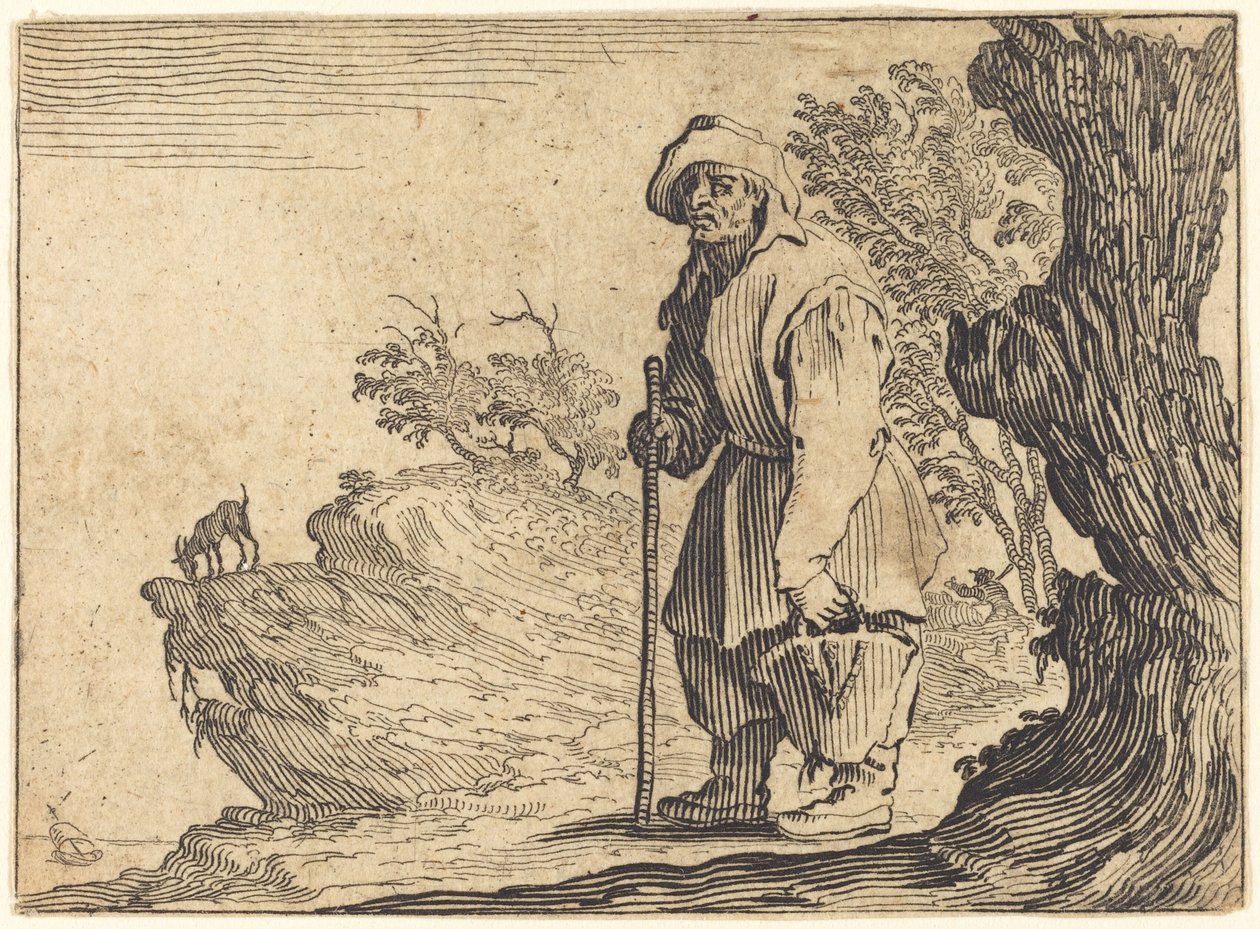 Çuvallı Köylü by Jacques Callot