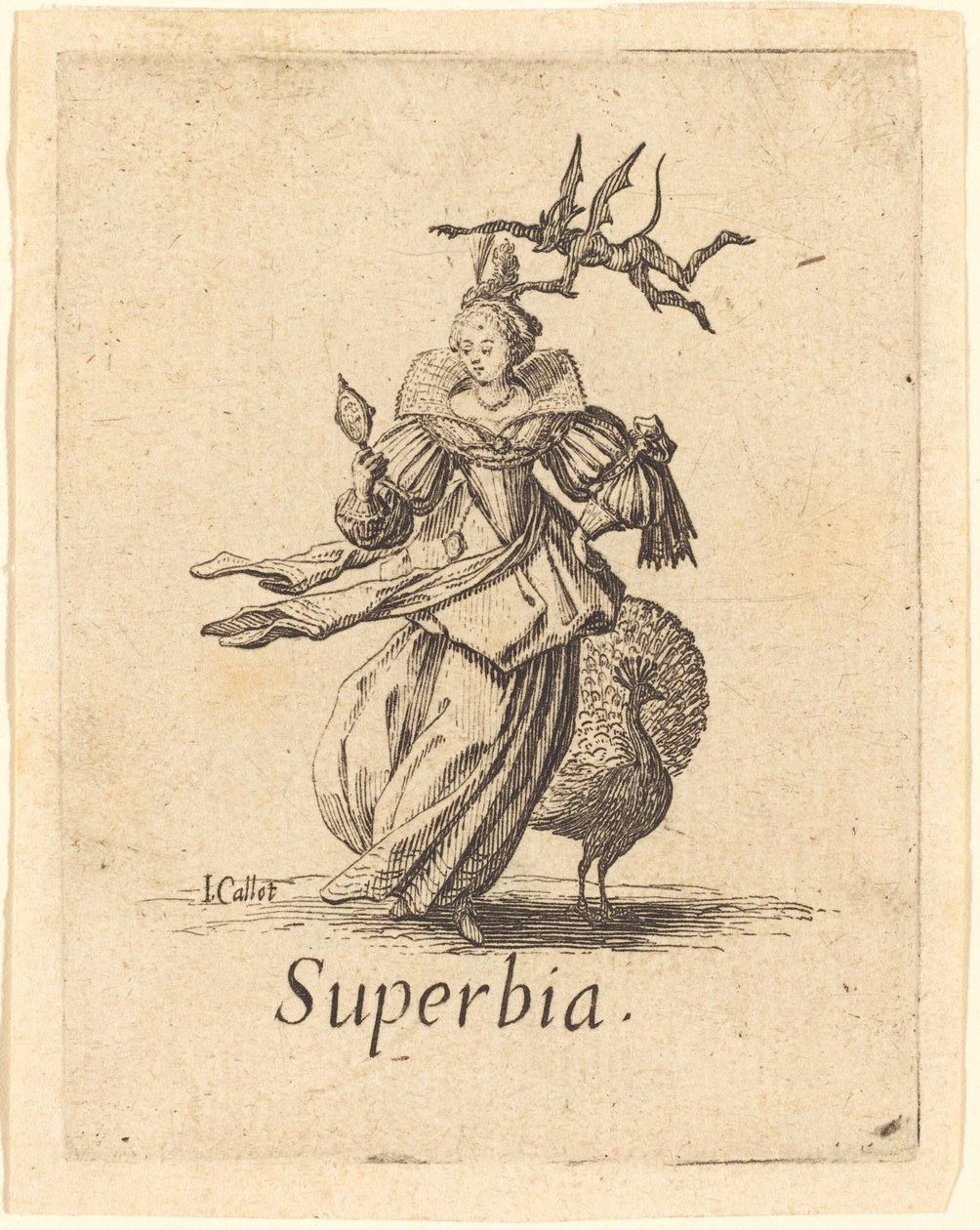 gurur (kibir) by Jacques Callot