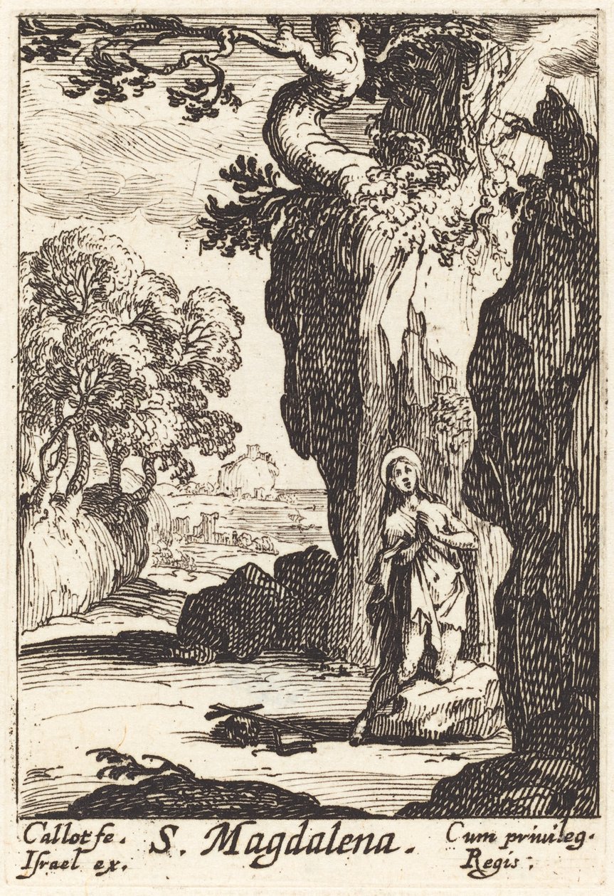 Aziz Mary Magdalene by Jacques Callot