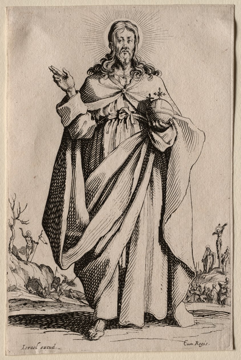 Icones / Les Grands Apôtres (Büyük Havariler): Kurtarıcı by Jacques Callot