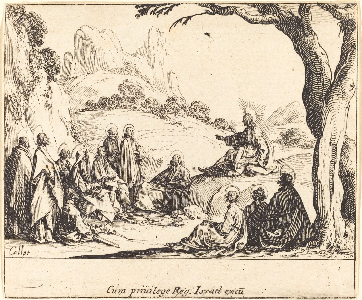 Dağdaki Vaaz by Jacques Callot