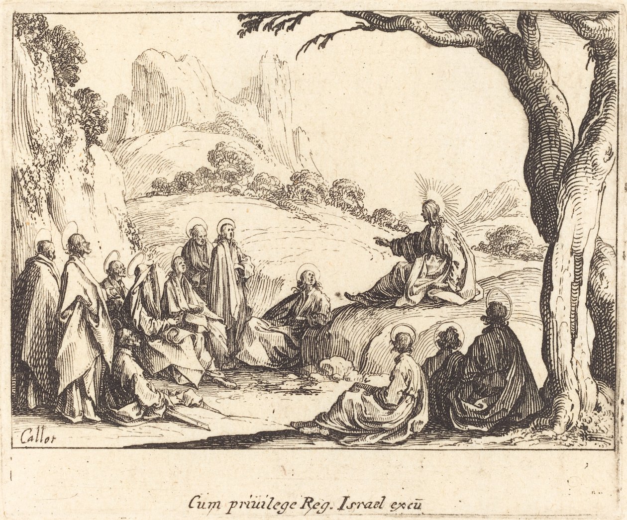 Dağdaki Vaaz by Jacques Callot
