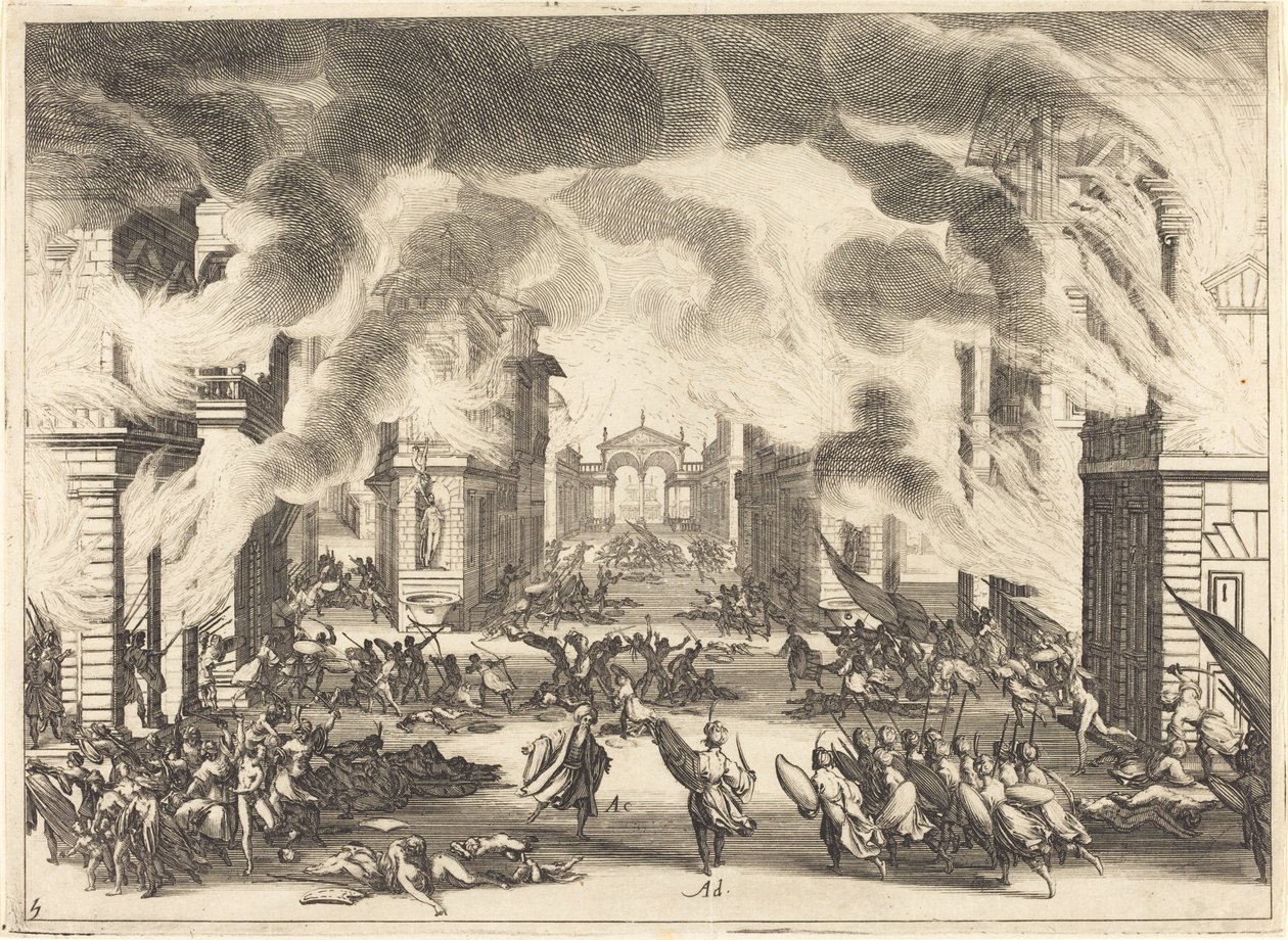 Soliman, Perde V by Jacques Callot