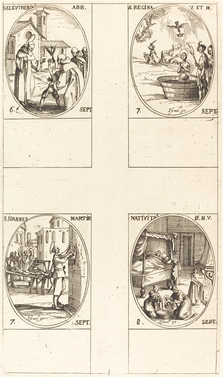 Aziz Eleutherius, Abbot; Aziz Regina; Aziz John; Bakire