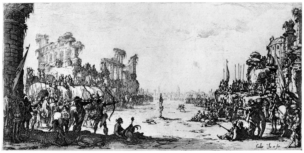 Aziz Sebastian, c1605-1630 1924 by Jacques Callot