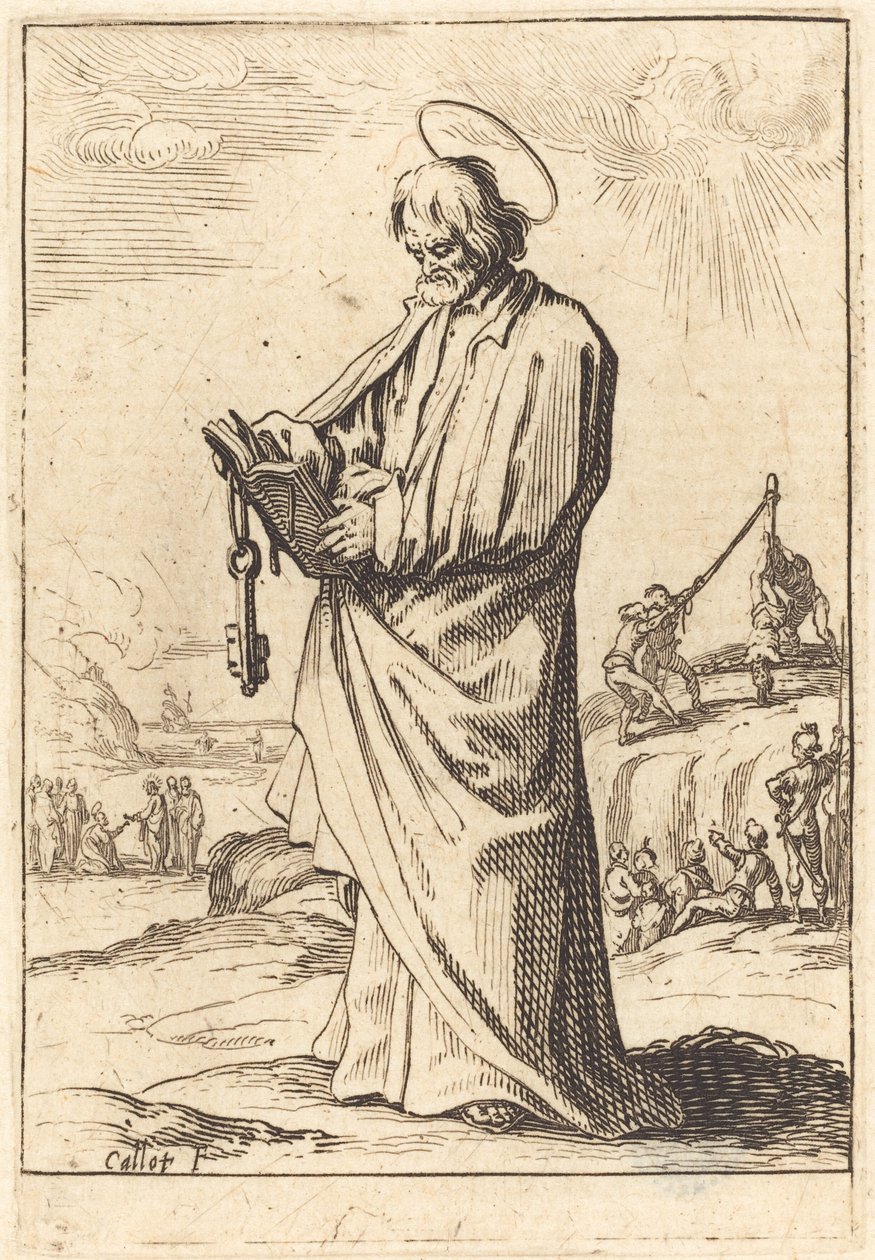 Havari Peter by Jacques Callot