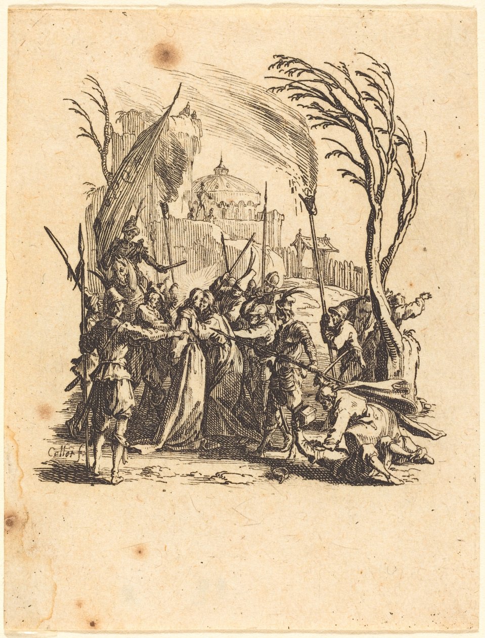 İhanet, c. 16241625. by Jacques Callot
