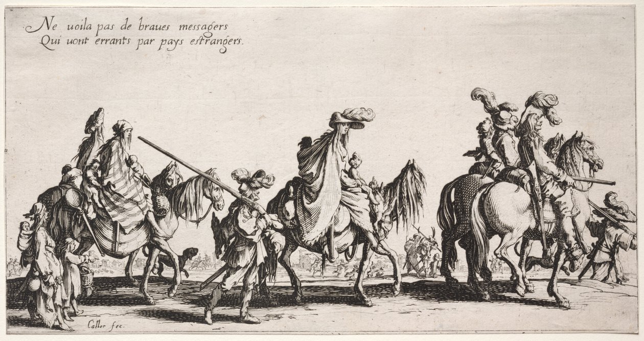 Bohemler: Yürüyen Bohemler: Öncü by Jacques Callot
