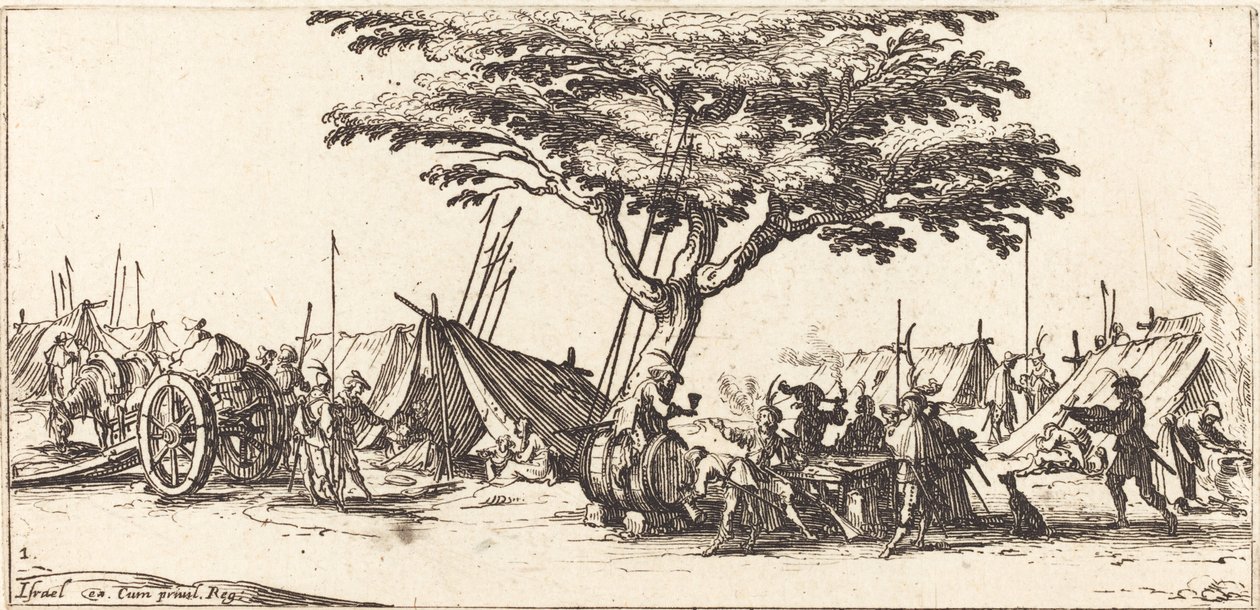 Kamp by Jacques Callot