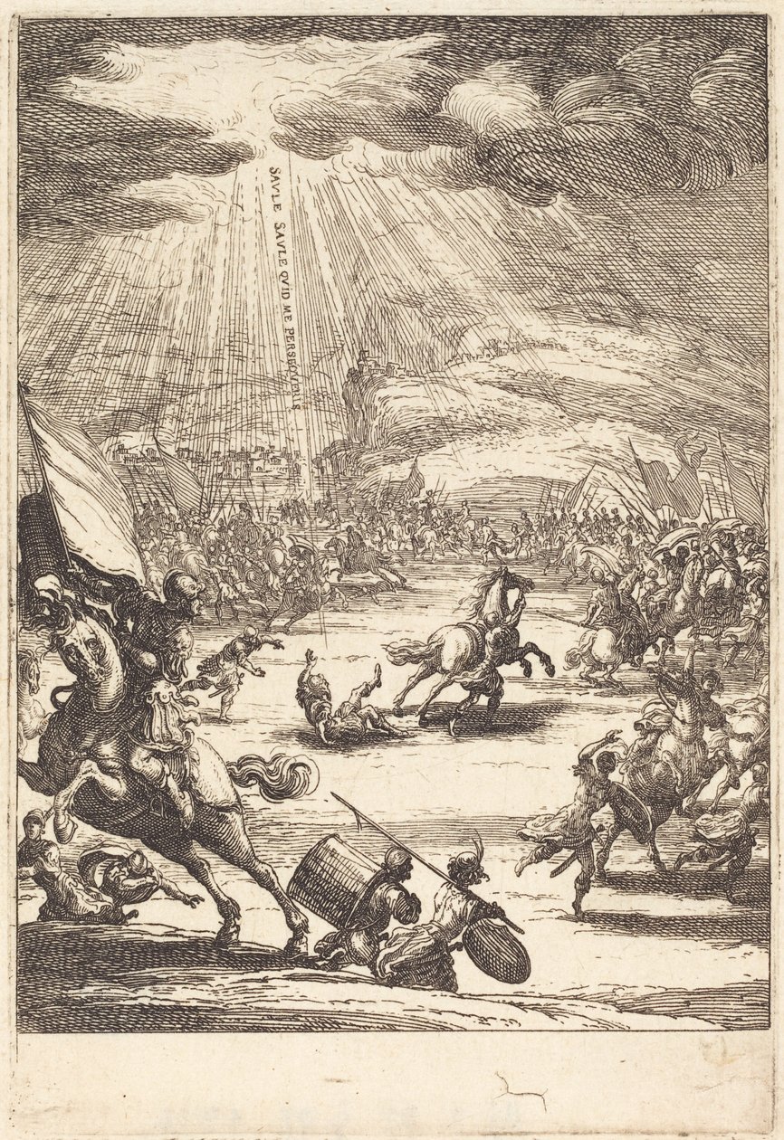 Aziz Paul Dönüşümü by Jacques Callot