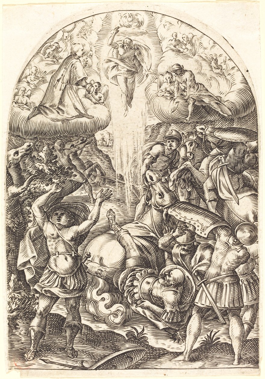 Aziz Paul Dönüşümü, 16081611. by Jacques Callot