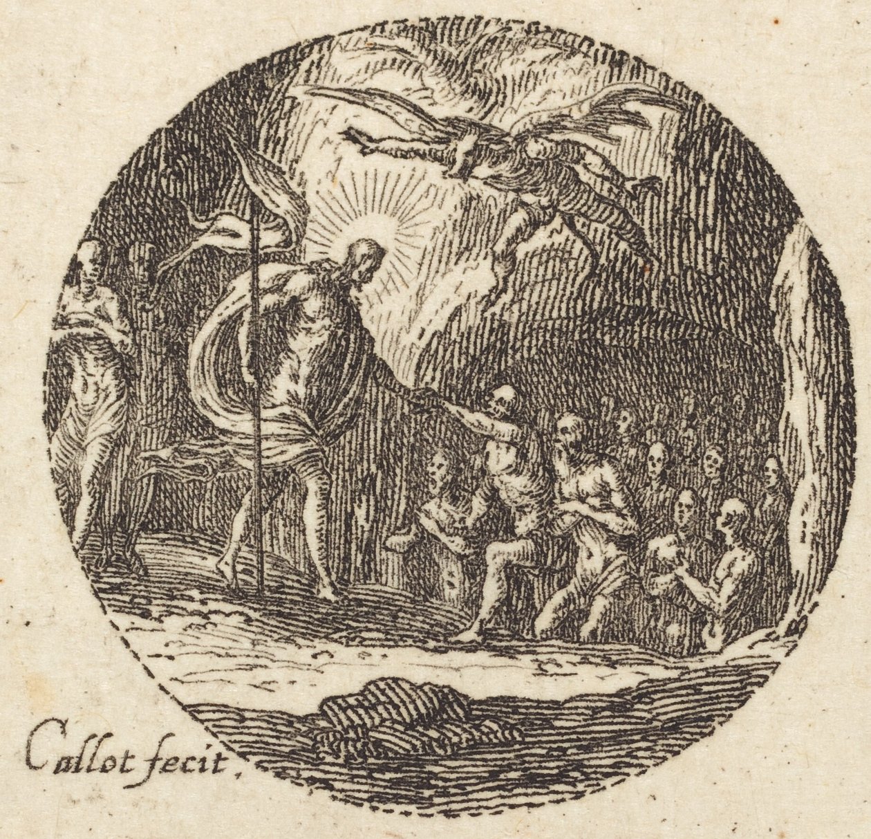 Mezar, c. 1631. by Jacques Callot