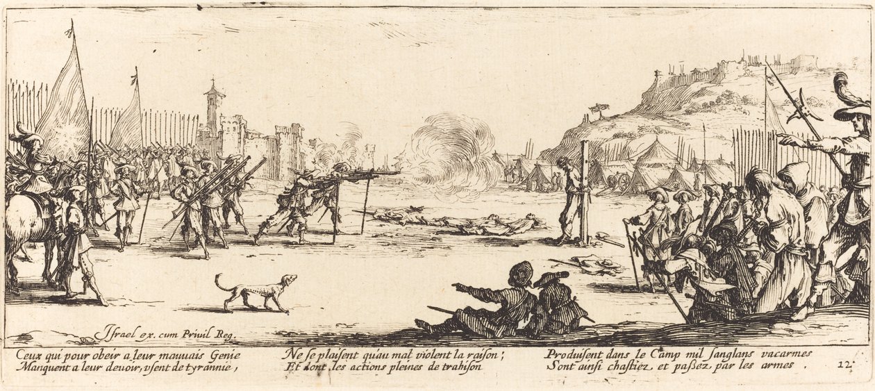 Ateşleme Timi by Jacques Callot