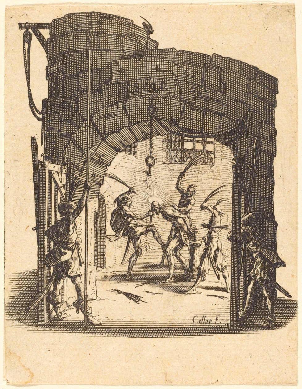 Kırbaçlanma by Jacques Callot