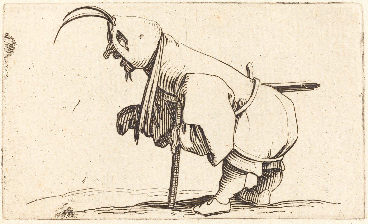 kapşonlu sakat by Jacques Callot