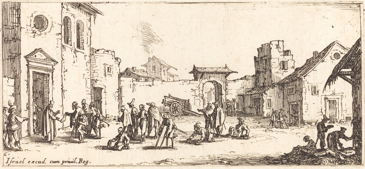 Hastane by Jacques Callot