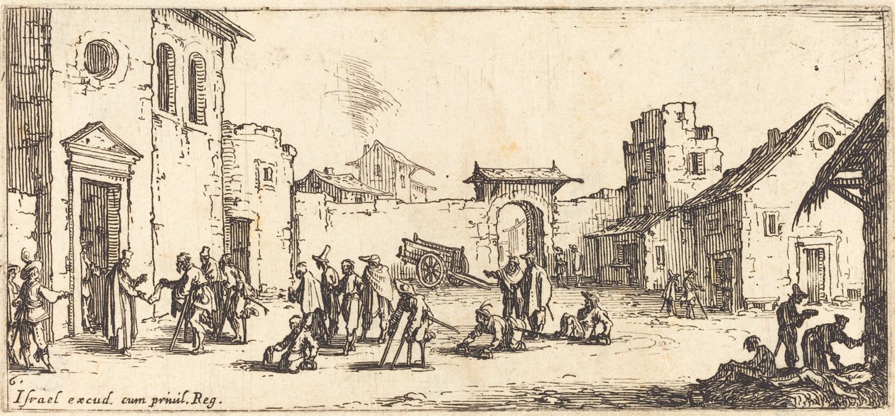 Hastane by Jacques Callot