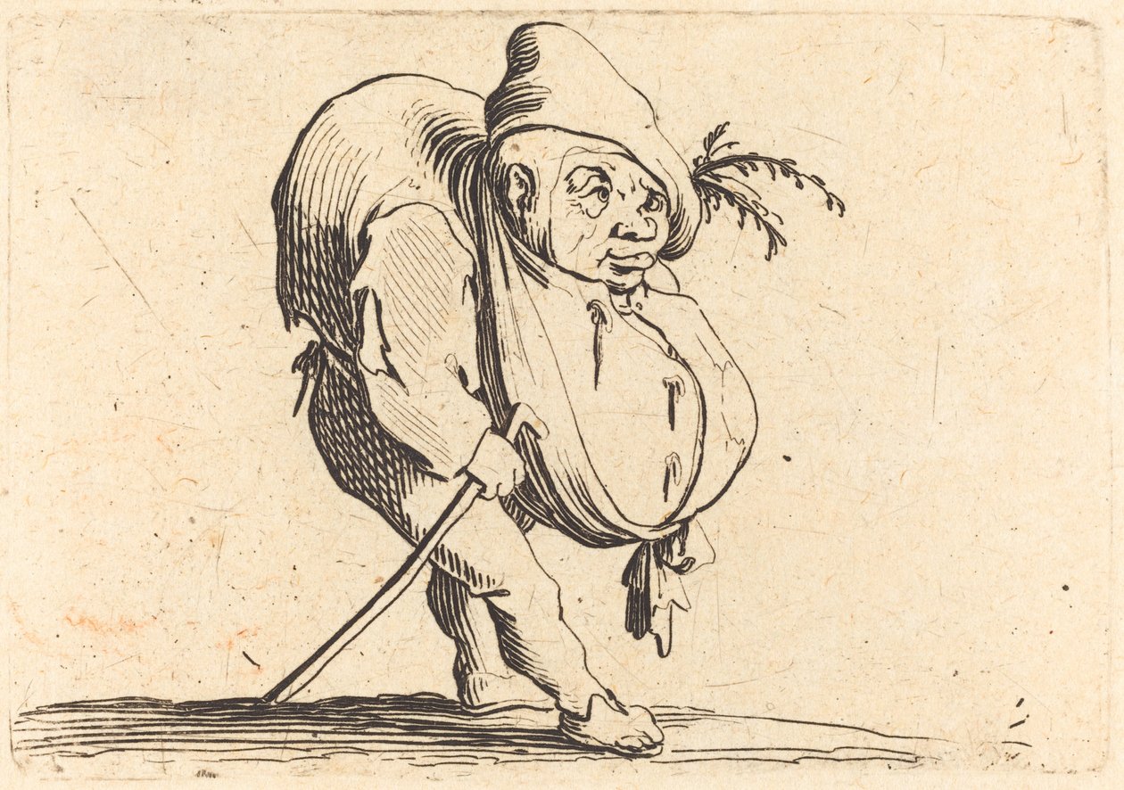 Bastonlu Kambur by Jacques Callot