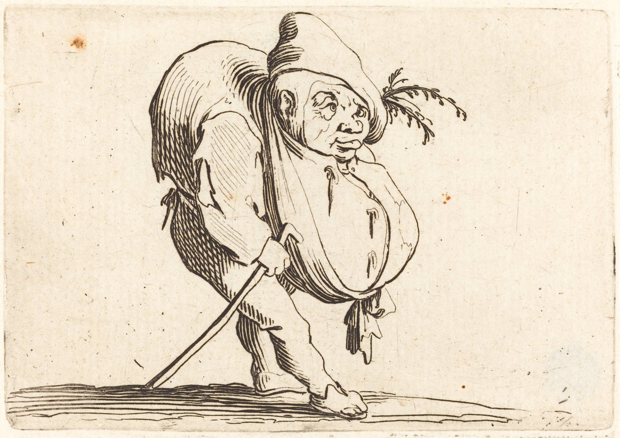 Bastonlu Kambur by Jacques Callot