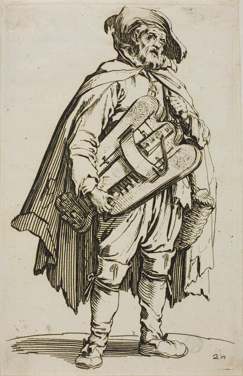 Hurdy-Gurdy Player, Dilenciler