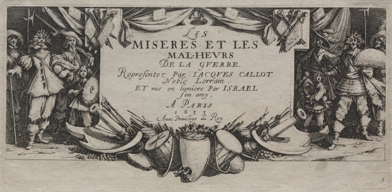 Savaşın Büyük Sefaletleri by Jacques Callot