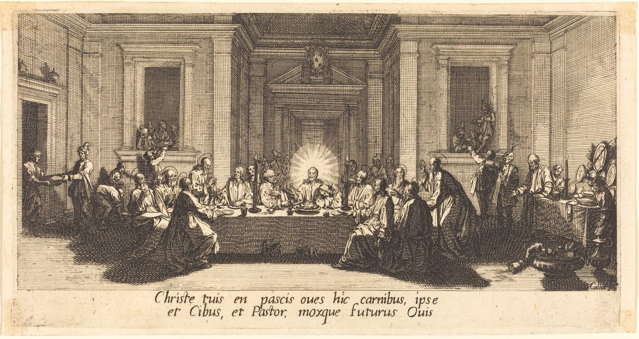 Son Akşam Yemeği by Jacques Callot