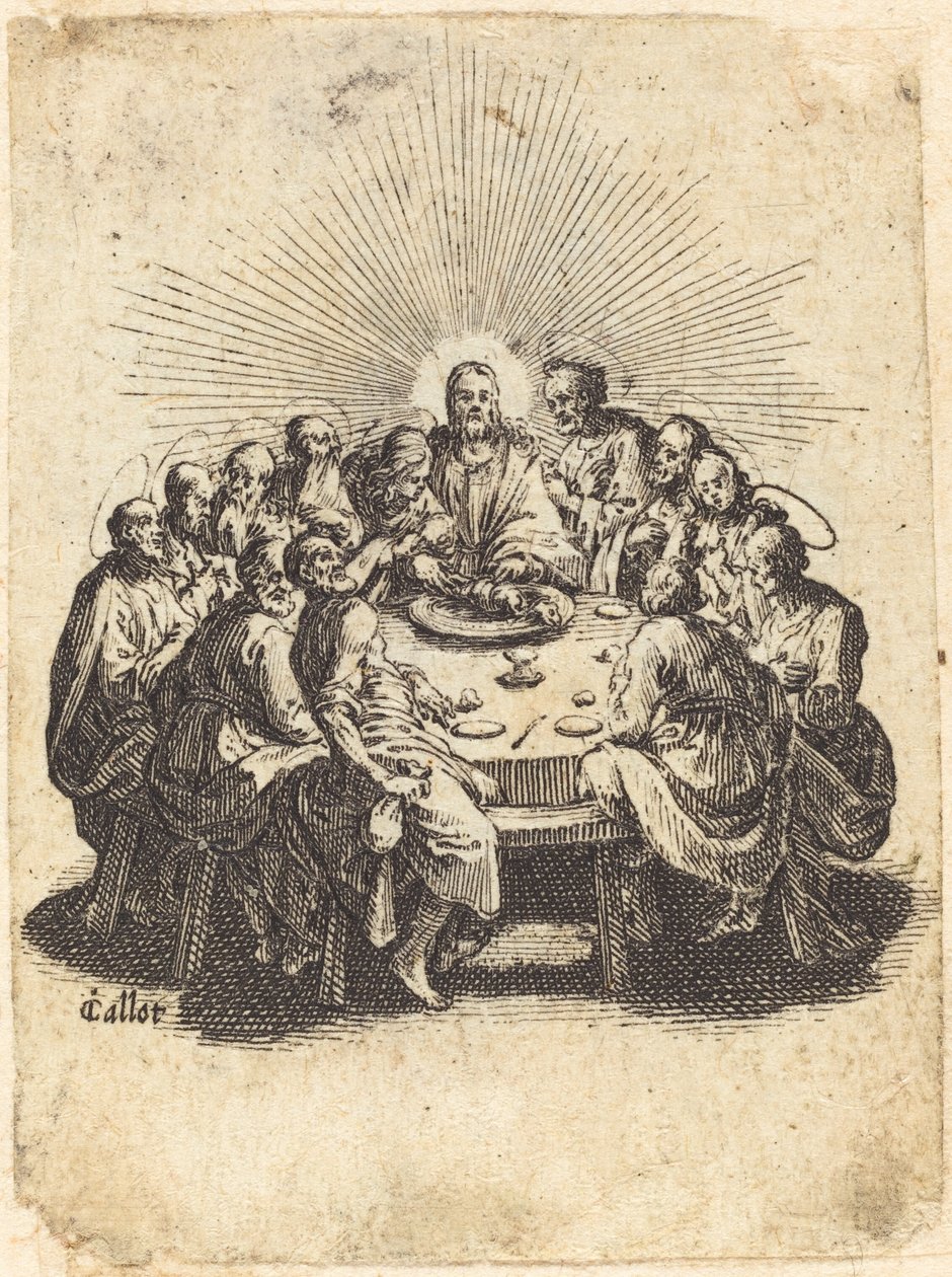 Son Akşam Yemeği by Jacques Callot