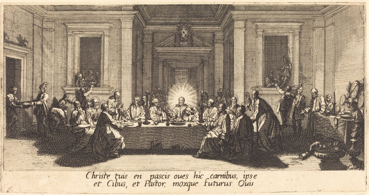 Son Akşam Yemeği by Jacques Callot