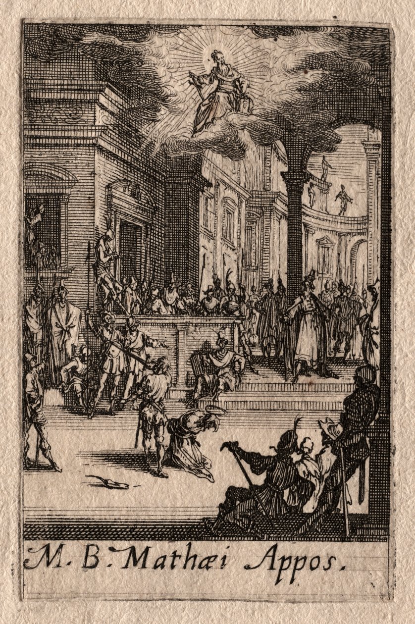 Havarilerin Şehitliği: Aziz Matta by Jacques Callot