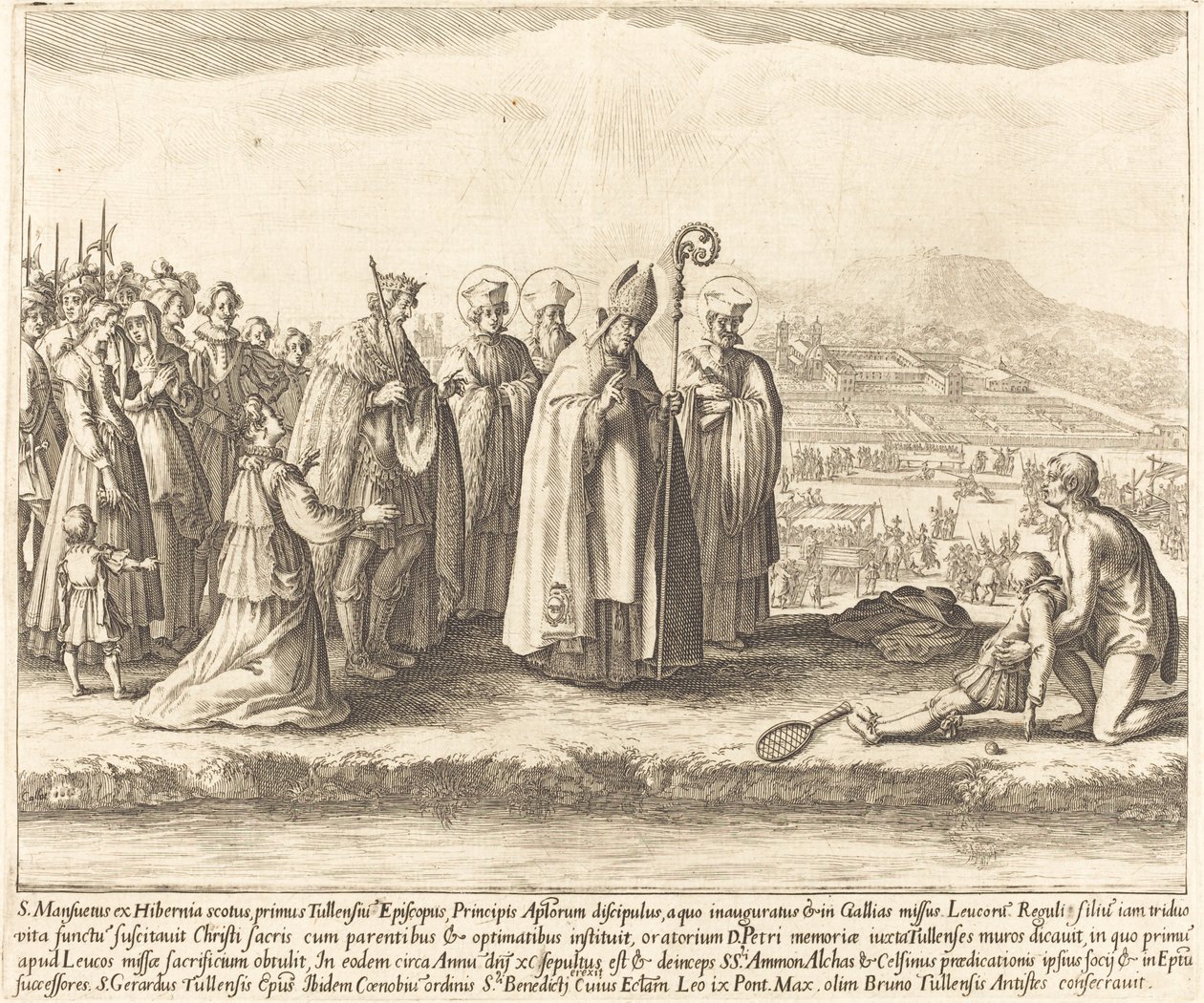 Aziz Mansuy Mucizesi. by Jacques Callot