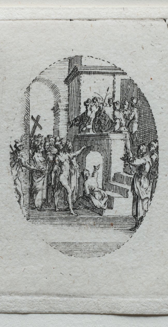 Tutkunun Sırları: İnsanlara Sunulan Mesih by Jacques Callot