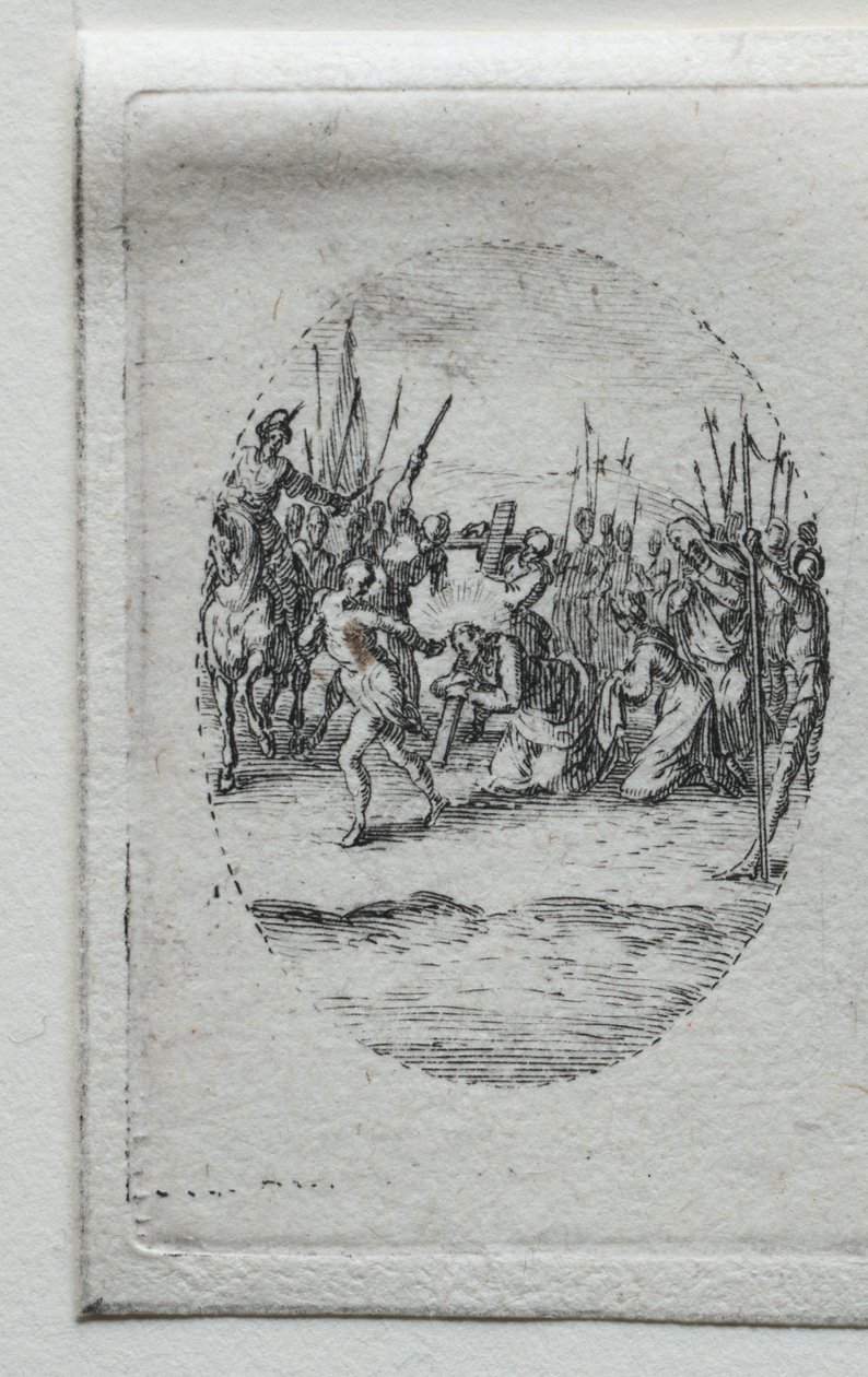 Tutkunun Sırları: Çarmıhın Taşınması by Jacques Callot