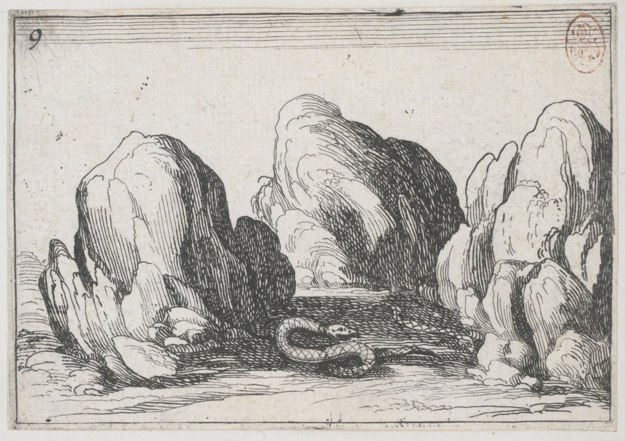 Yılan - hayır. diziden 9 by Jacques Callot