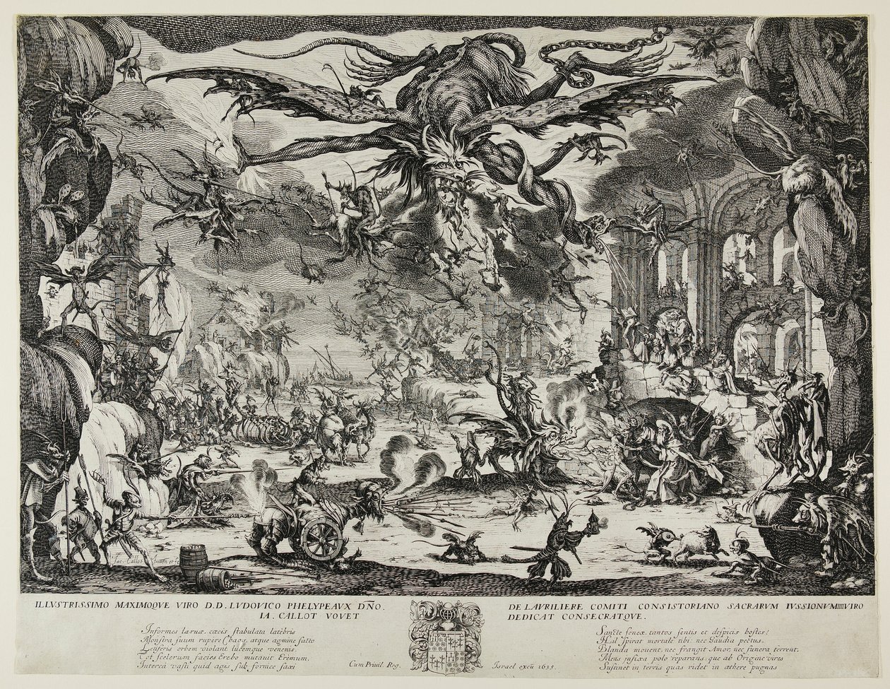Aziz Anthony'nin Günaha by Jacques Callot