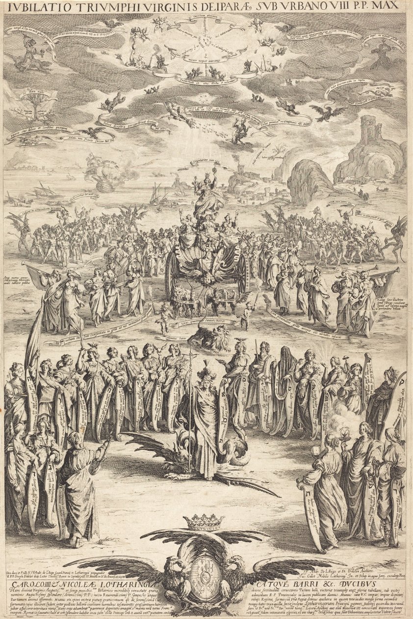 Bakirenin Zaferi by Jacques Callot