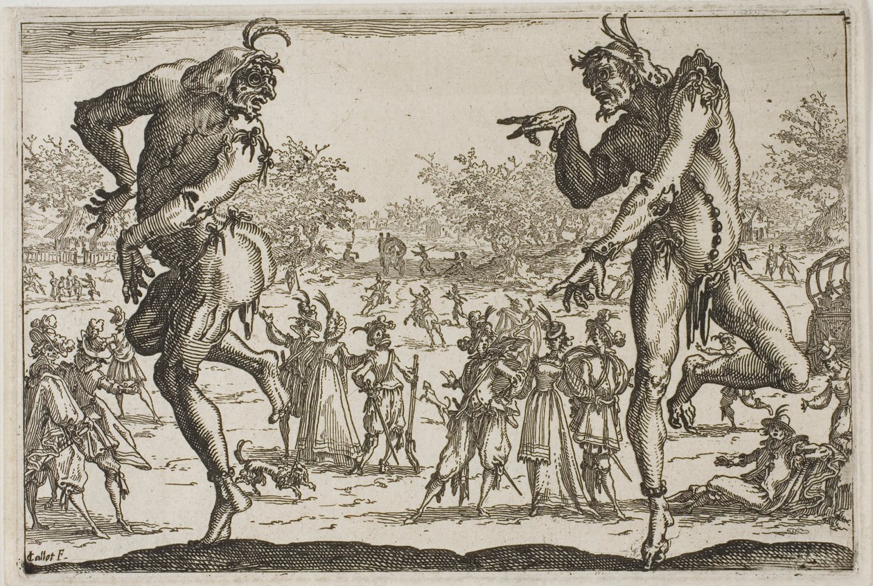 İki Pantalon by Jacques Callot