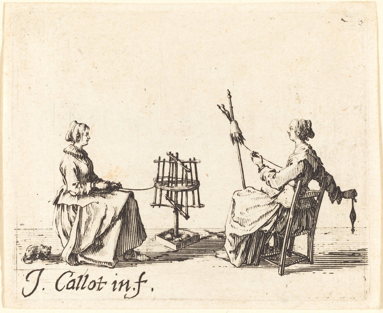 Sarıcı ve Döndürücü by Jacques Callot