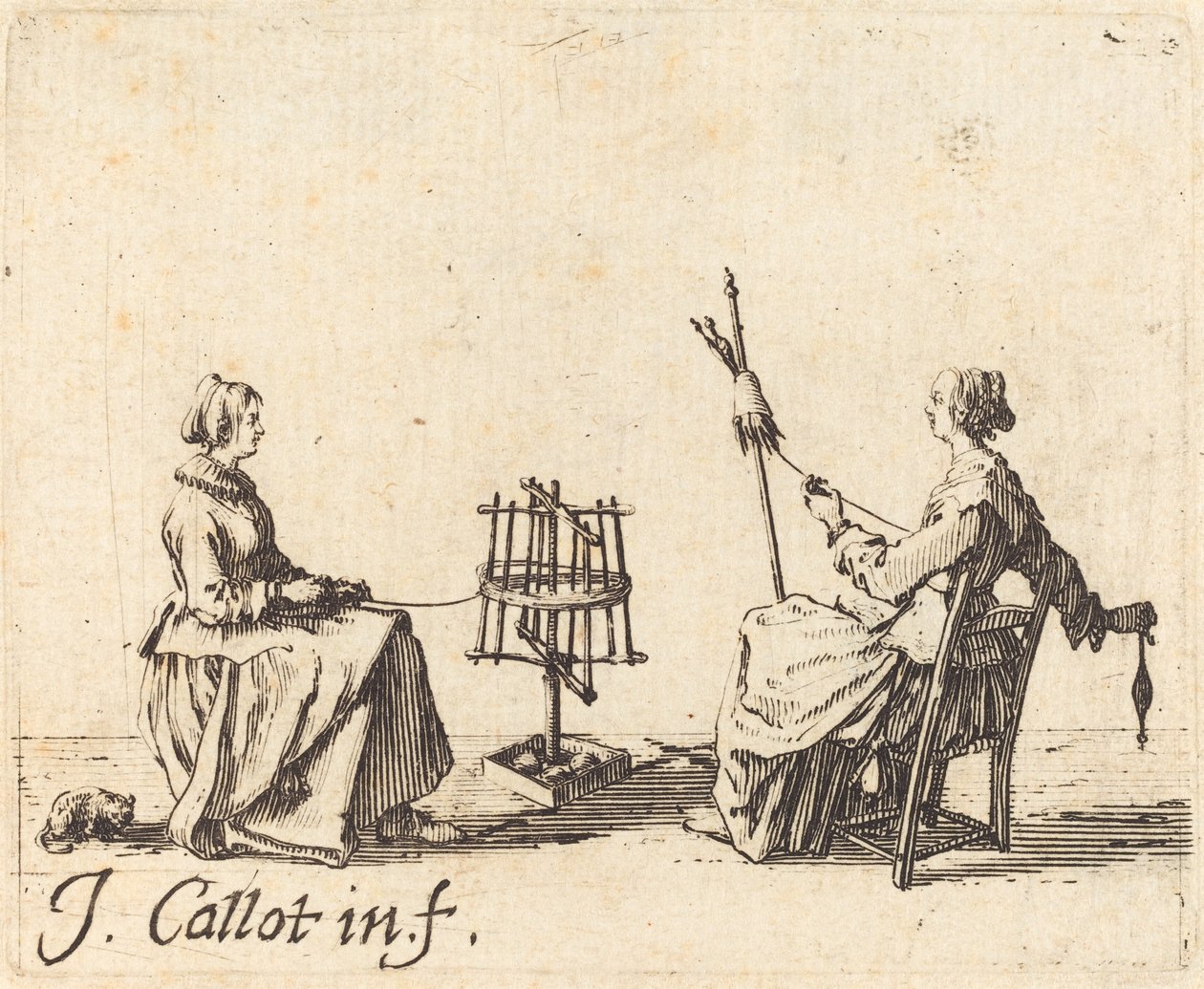 Sarıcı ve Döndürücü by Jacques Callot