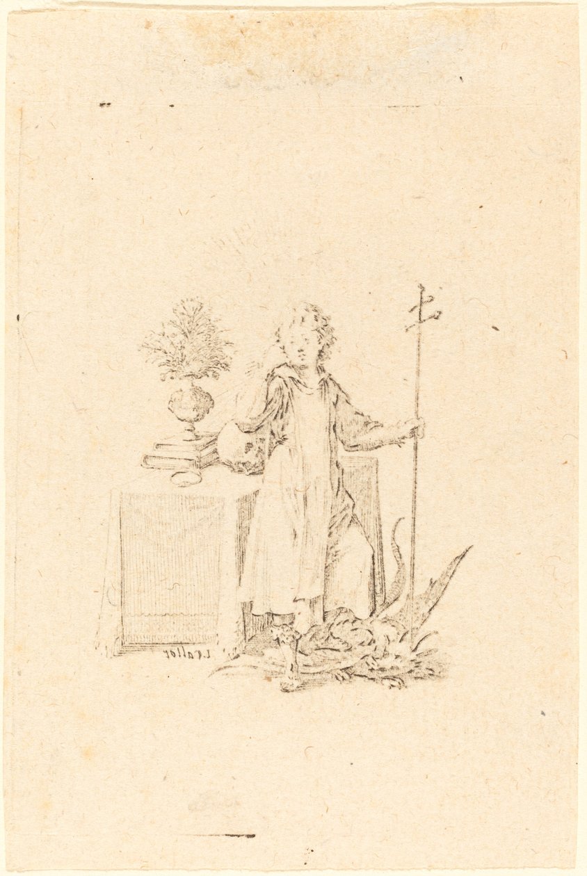 Genç İsa by Jacques Callot