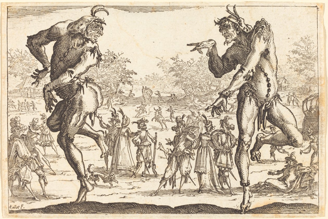 iki Zanni by Jacques Callot