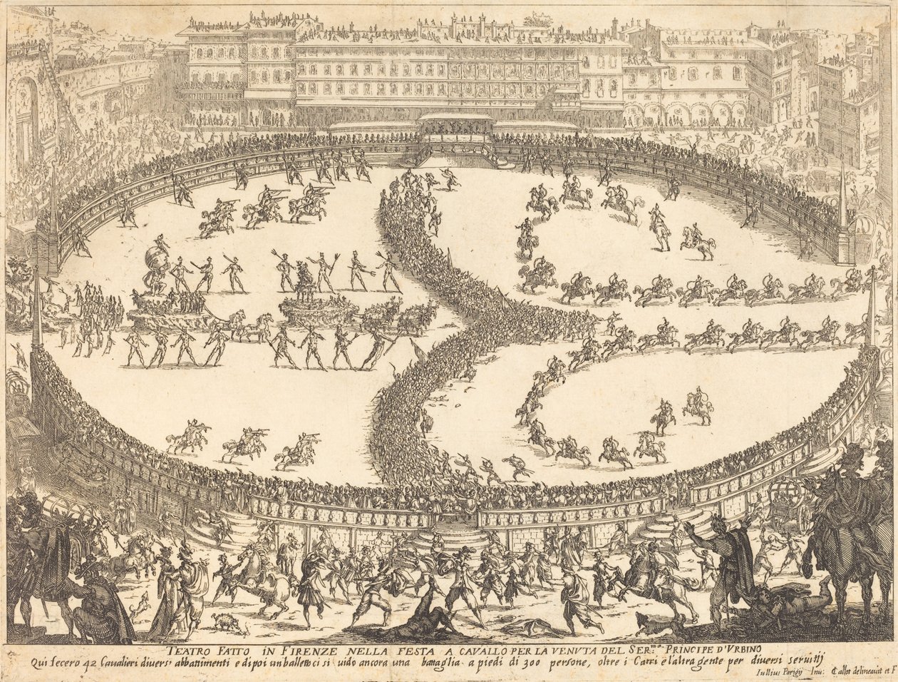 Festivalden Görünüm by Jacques Callot