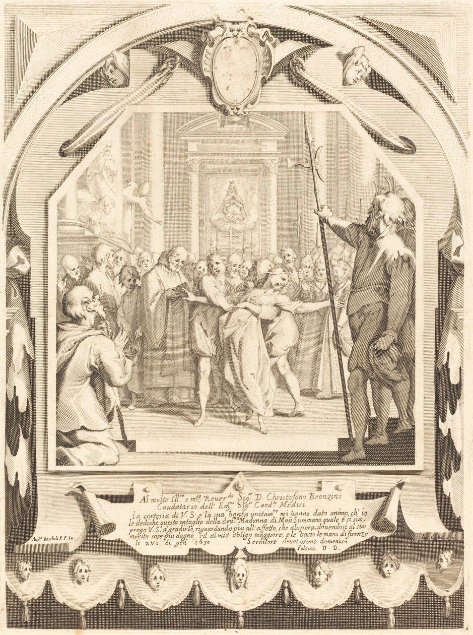 sahip olunan by Jacques Callot after Andrea Boscoli
