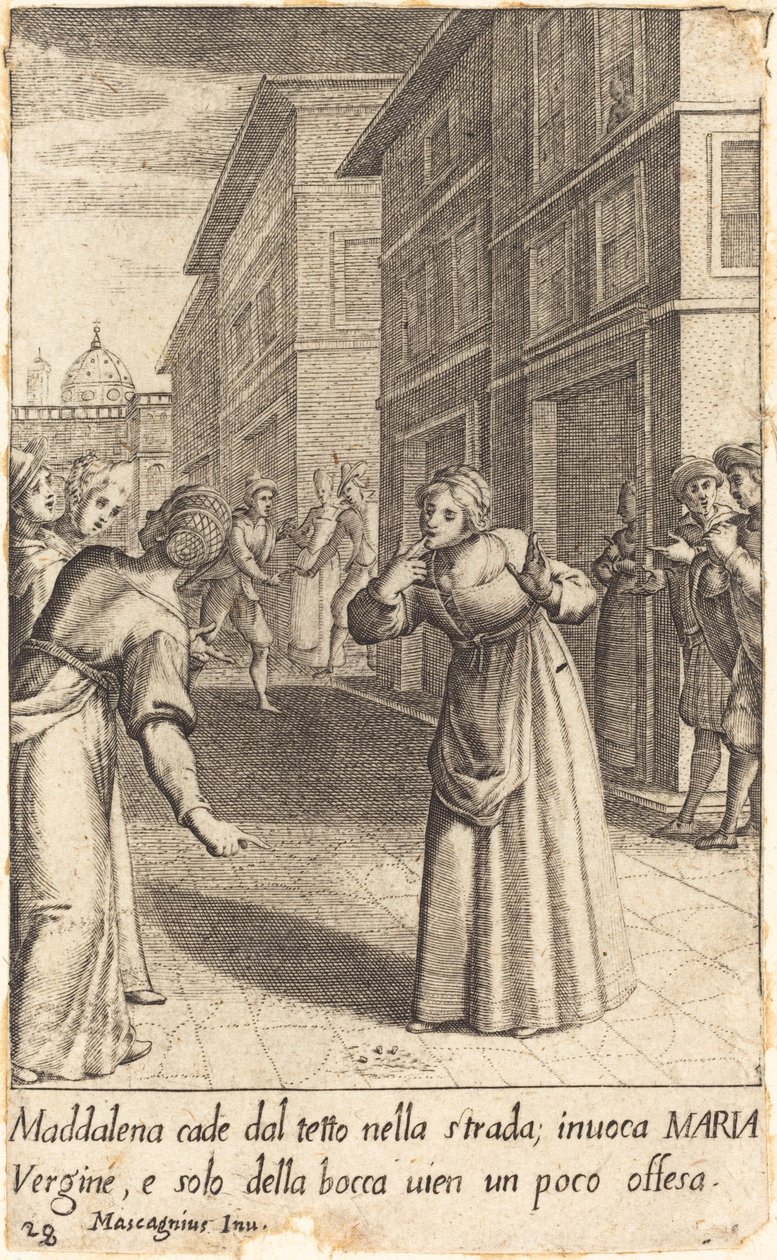 Magdalene by Jacques Callot after Donato Mascagni